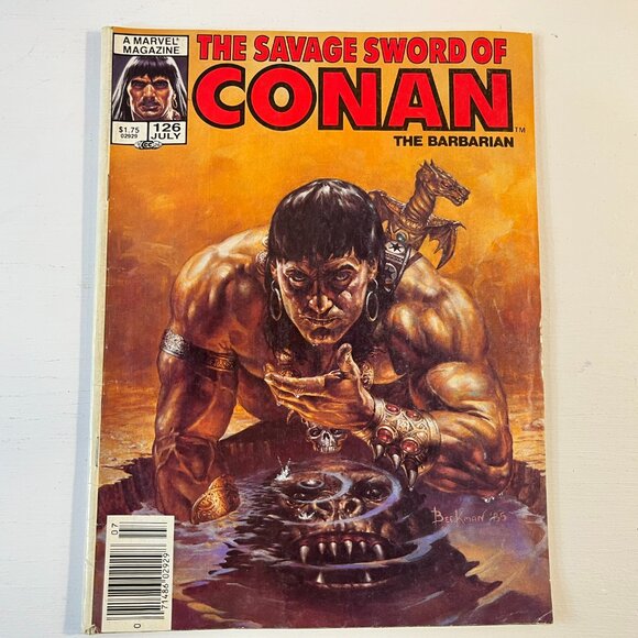Set of 8 Vintage Conan the Barbarian Comics (125,126,128,130,131,132,133,135) - Picture 8 of 9